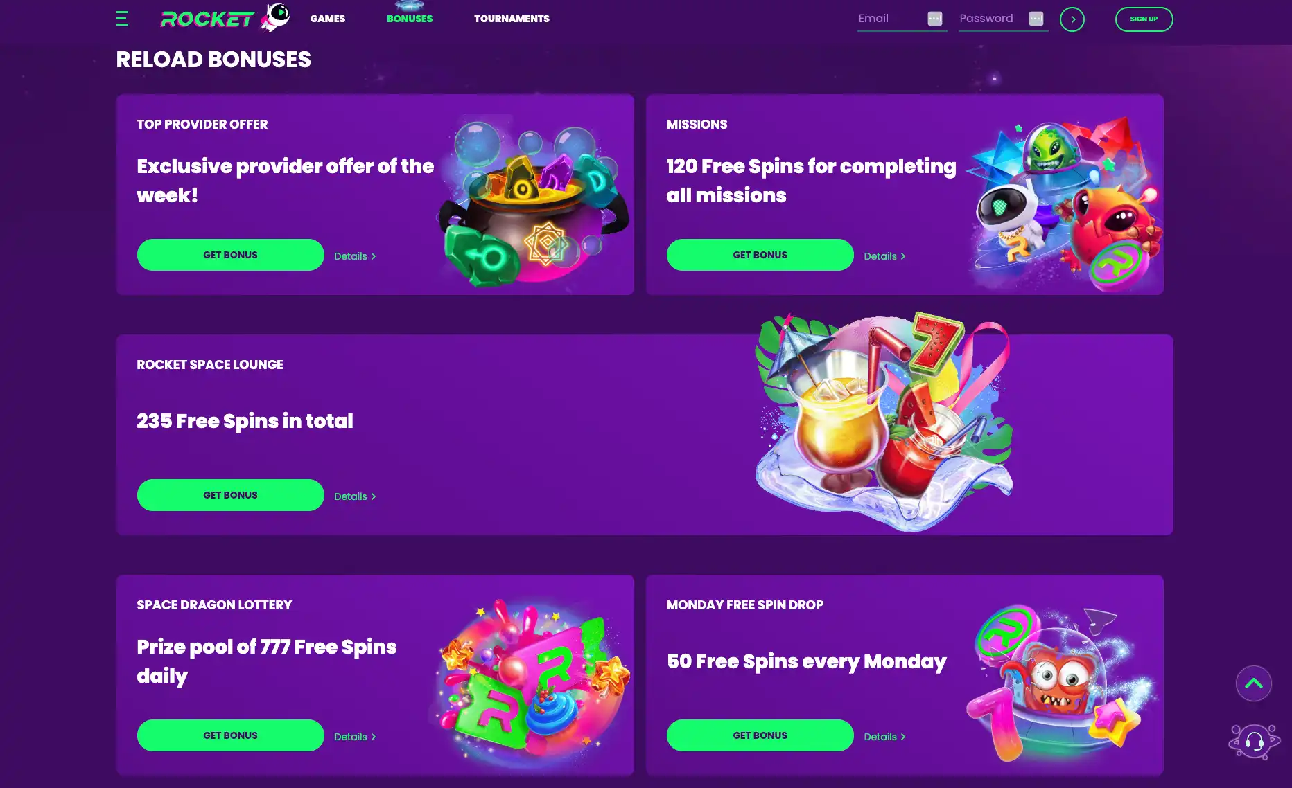 rocket-bonuses