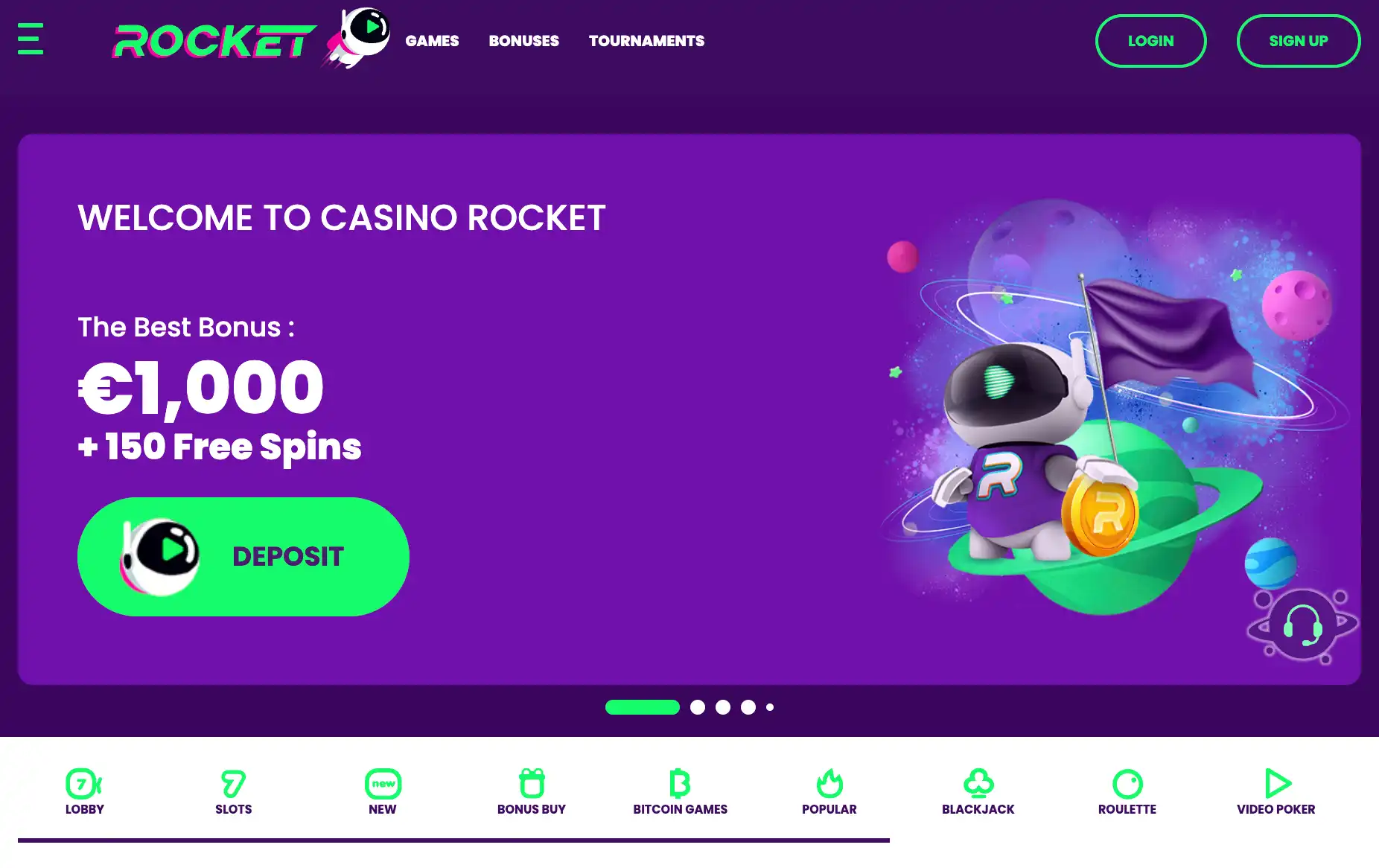 rocket-casino-lobby