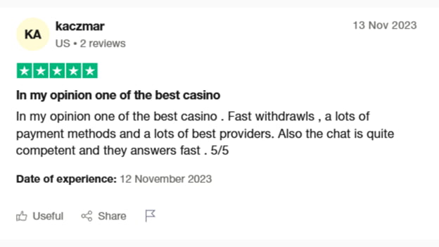 Casinomega Feedback