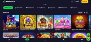 Spinoloco Casino Games