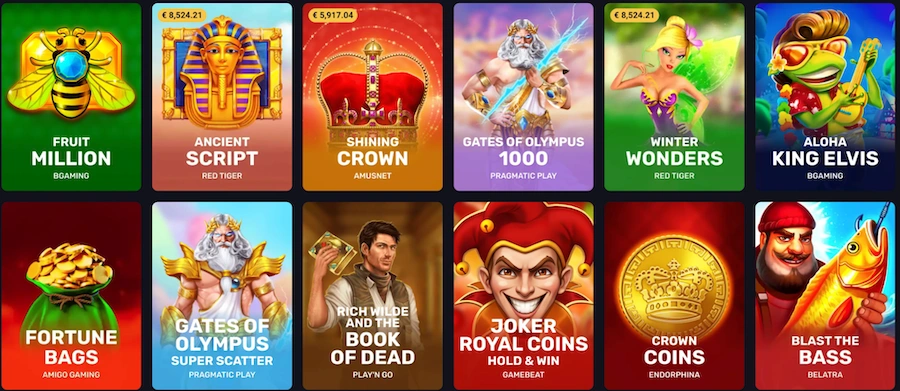 rollxo casino slots