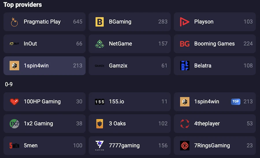 rollxo casino software providers